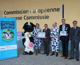 Remise pétition SBD à Bruxelles