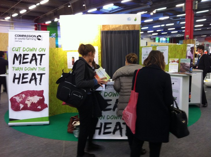 stand de CIWF COP 21