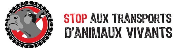 Logo Stop aux transports d'animaux vivants