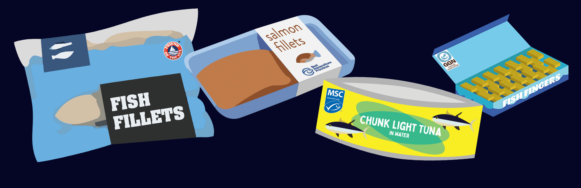 Poissons : quel label garantit quoi ?