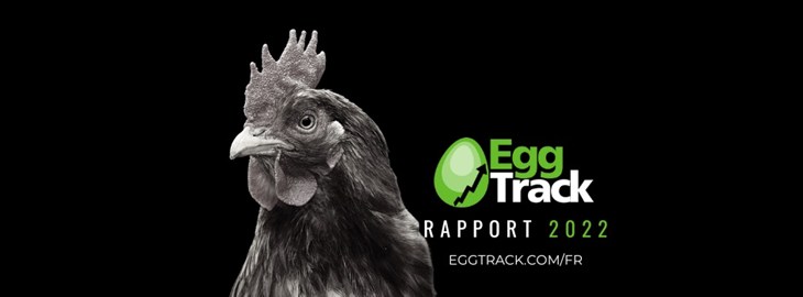 poule sur fond noir avec lien vers site eggtrack